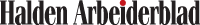 Logoen til Halden Arbeiderblad